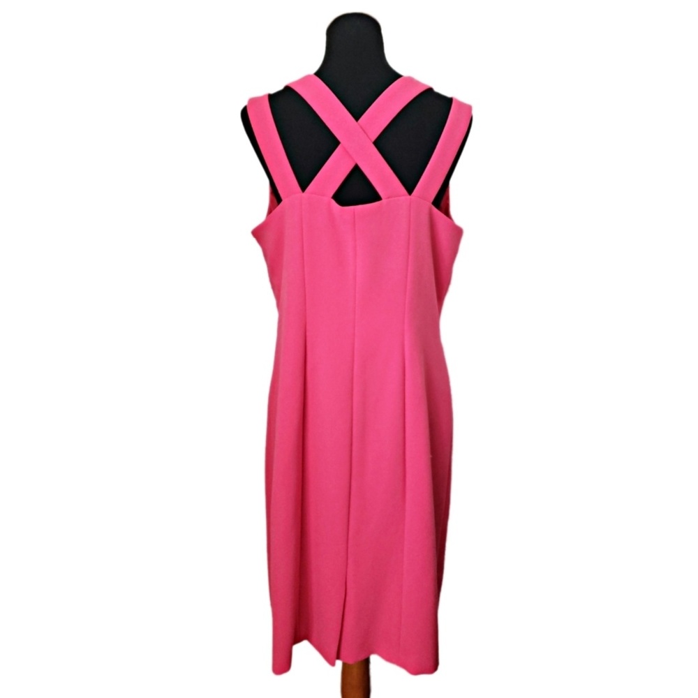 Boss Daphima Compact Crepe Sheath Dress - Picture 3 of 7